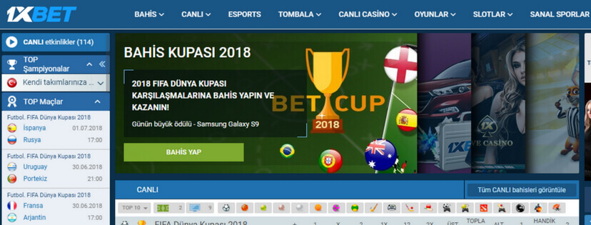 1xbet para yatırma yöntemleri