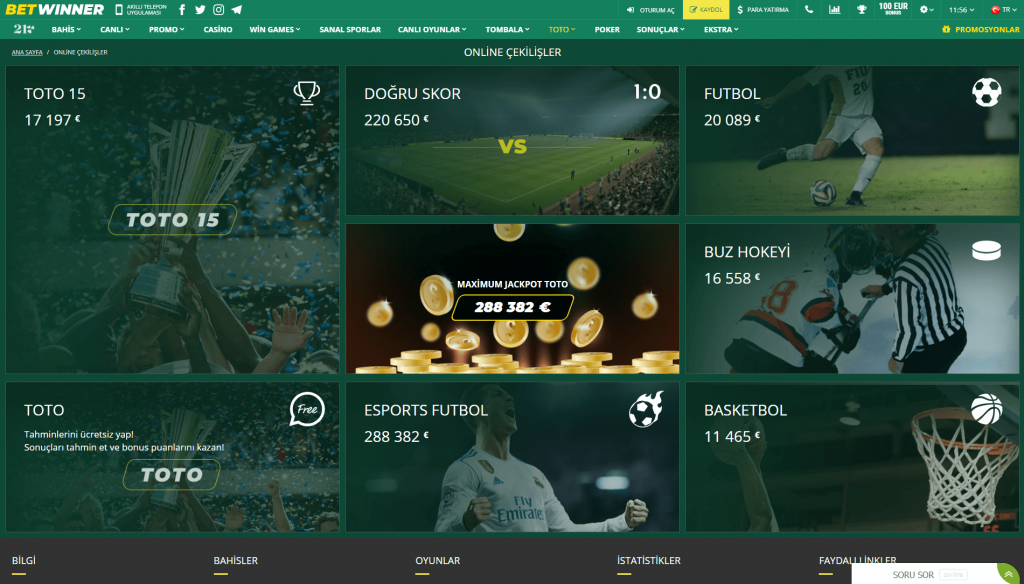 BetWinner Casino İncelemesi