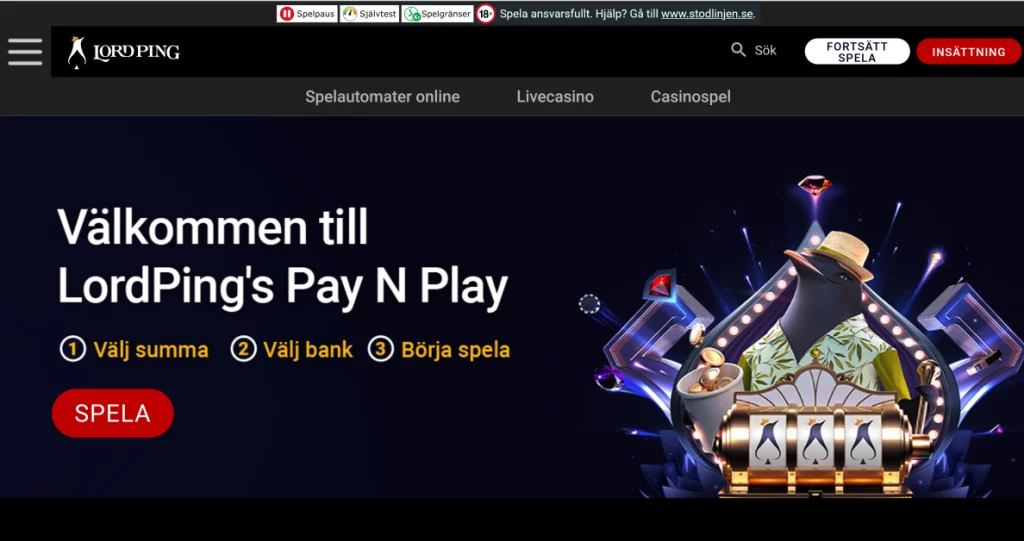 Lord Casino, ödeme işlemleri sırasında oyuncuların
